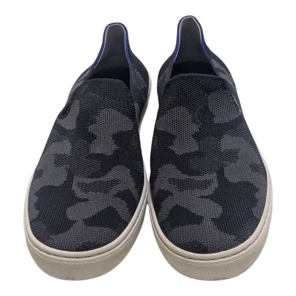 Rothy’s The Original Sneakers Slip On Shoes Camouflage‎ Camo Gray BlackSize 9 - Picture 2 of 6